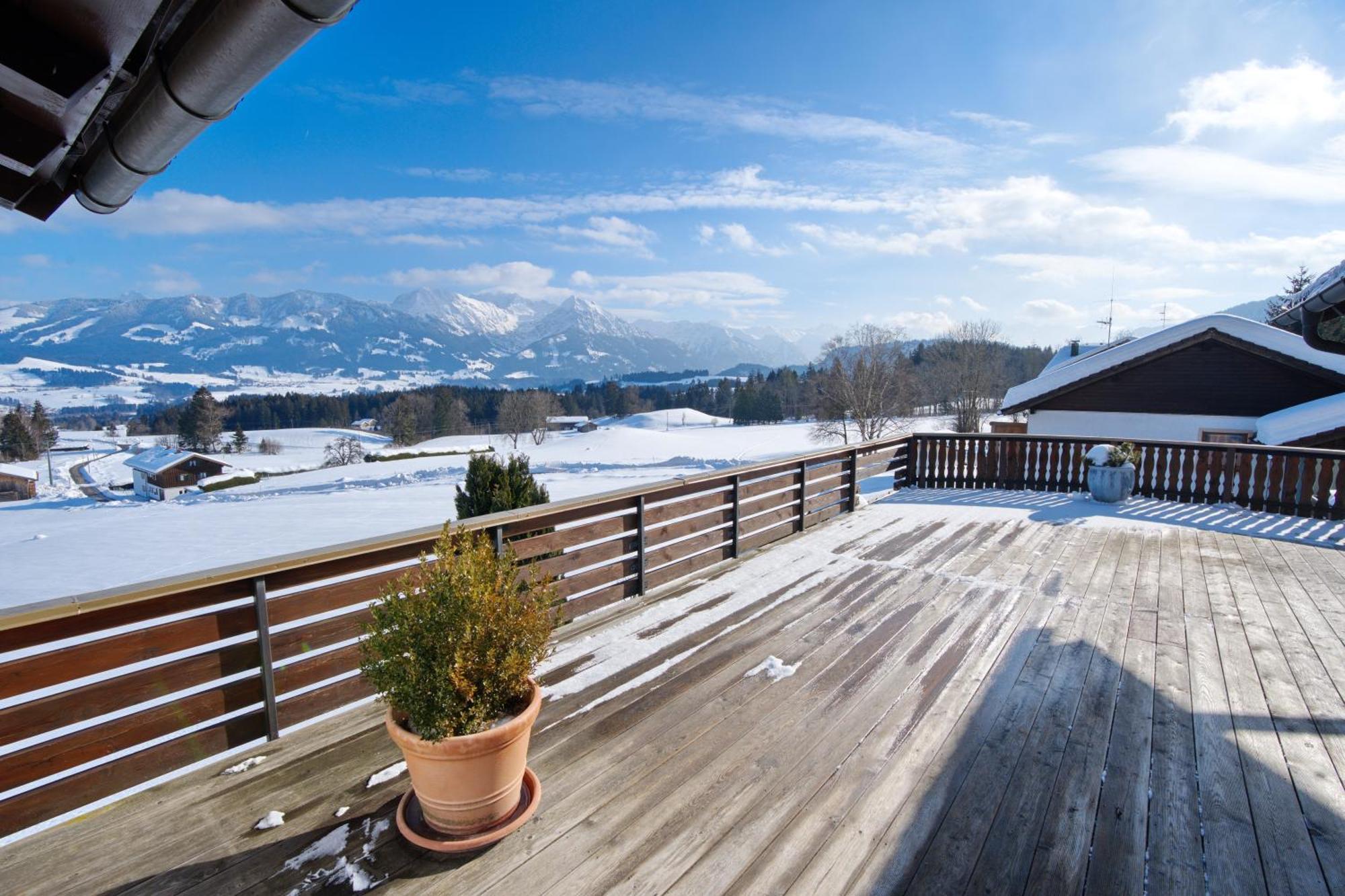 Gaestehaus Bergfrieden Bolsterlang Zewnętrze zdjęcie